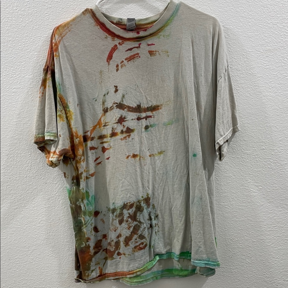 Gildan Abstract Multicolor Short Sleeve Tee